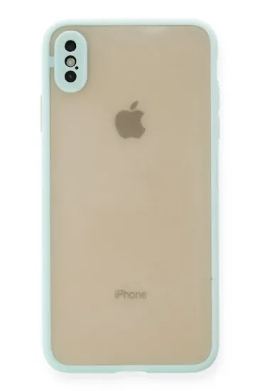 Newface iPhone X Kılıf Montreal Silikon Kapak - Turkuaz resmi