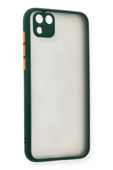 Newface Huawei Y5P Kılıf Montreal Silikon Kapak - Yeşil resmi