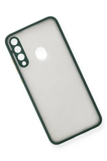 Newface Huawei Y6P Kılıf Montreal Silikon Kapak - Yeşil resmi