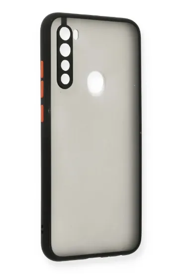 Newface Xiaomi Redmi Note 8 Kılıf Montreal Silikon Kapak - Siyah resmi