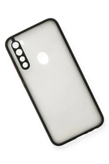Newface Xiaomi Redmi Note 8 Kılıf Montreal Silikon Kapak - Siyah resmi