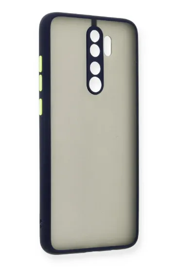 Newface Xiaomi Redmi Note 8 Pro Kılıf Montreal Silikon Kapak - Lacivert resmi