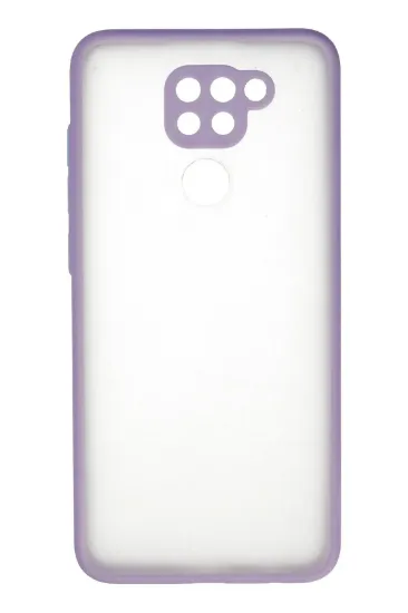 Newface Xiaomi Redmi Note 9 Kılıf Montreal Silikon Kapak - Mor resmi