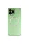 Newface iPhone 13 Pro Kılıf Jack Magneticsafe Lens Silikon - Yeşil resmi