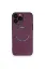 Newface iPhone 13 Pro Kılıf Jack Magneticsafe Lens Silikon - Mürdüm resmi