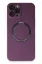Newface iPhone 12 Pro Max Kılıf Jack Magneticsafe Lens Silikon - Mürdüm resmi