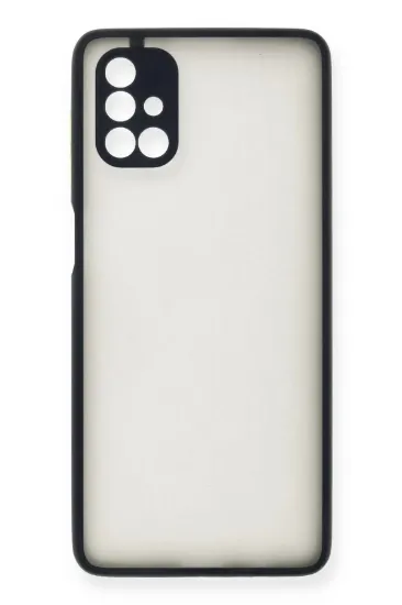 Newface Samsung Galaxy M51 Kılıf Montreal Silikon Kapak - Lacivert resmi