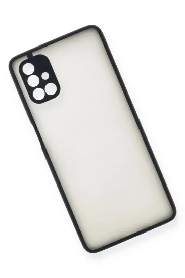 Newface Samsung Galaxy M51 Kılıf Montreal Silikon Kapak - Lacivert resmi