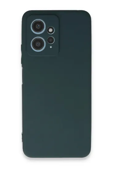 Newface Xiaomi Redmi Note 12 4G Kılıf First Silikon - Koyu Yeşil resmi