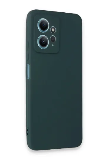 Newface Xiaomi Redmi Note 12 4G Kılıf First Silikon - Koyu Yeşil resmi