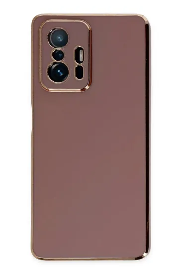 Newface Xiaomi Mi 11T Pro Kılıf Volet Silikon - Kırmızı resmi