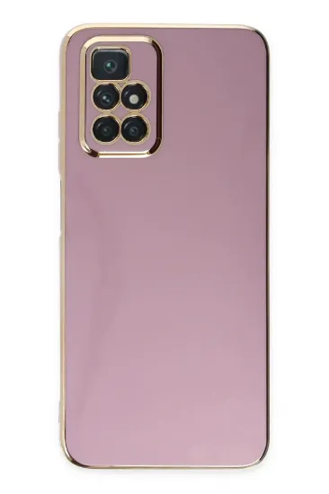 Newface Xiaomi Redmi 10 2022 Kılıf Volet Silikon - Mor resmi
