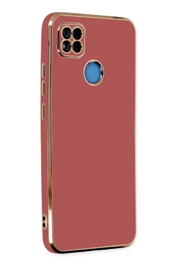 Newface Xiaomi Redmi 9C Kılıf Volet Silikon - Kırmızı resmi