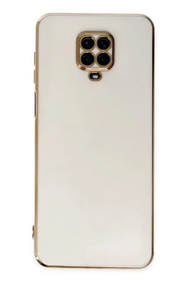 Newface Xiaomi Redmi Note 9 Pro Kılıf Volet Silikon - Beyaz resmi