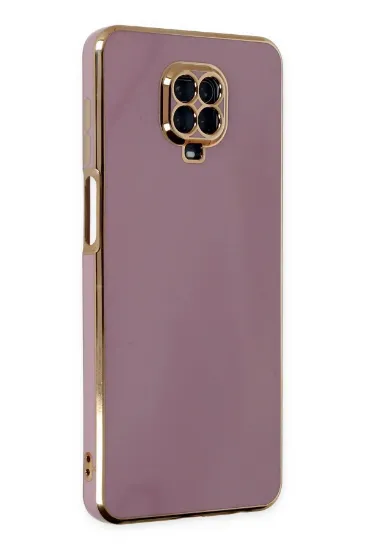 Newface Xiaomi Redmi Note 9 Pro Kılıf Volet Silikon - Mor resmi