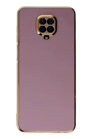 Newface Xiaomi Redmi Note 9 Pro Kılıf Volet Silikon - Mor resmi