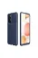 Newface Samsung Galaxy A52 Kılıf Auto Focus Karbon Kapak - Lacivert resmi