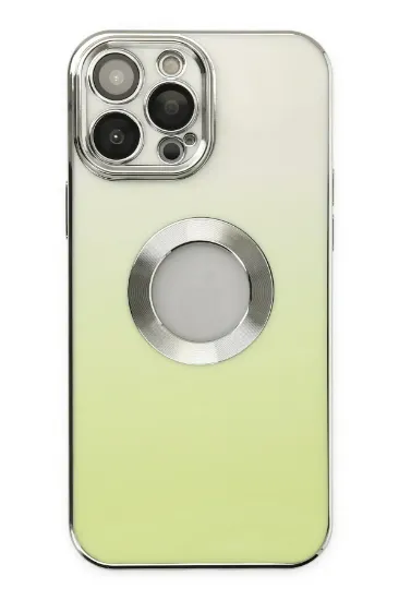 Newface iPhone 13 Pro Max Kılıf Best Silikon - Yeşil resmi