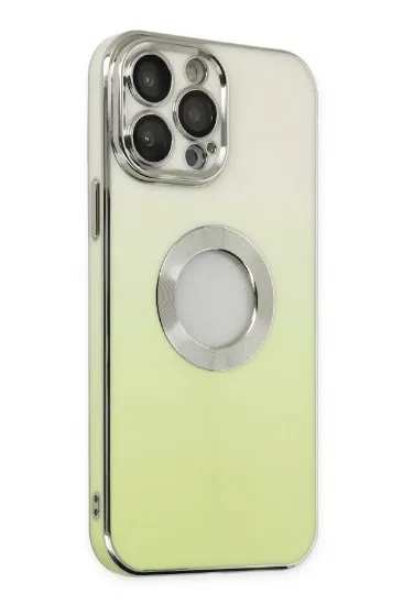 Newface iPhone 13 Pro Max Kılıf Best Silikon - Yeşil resmi