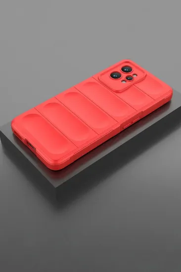 Newface Realme GT2 Pro 5G Kılıf Optimum Silikon - Kırmızı resmi
