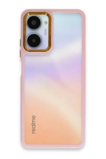 Newface Realme 10 Pro 5G Kılıf Dora Kapak - Pudra resmi
