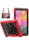 Newface Samsung Galaxy T510 Tab A 10.1 Kılıf Pars Tablet Kapak - Kırmızı resmi