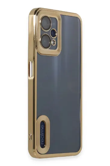 Newface Realme 9 Pro 5G Kılıf Slot Silikon - Gold resmi
