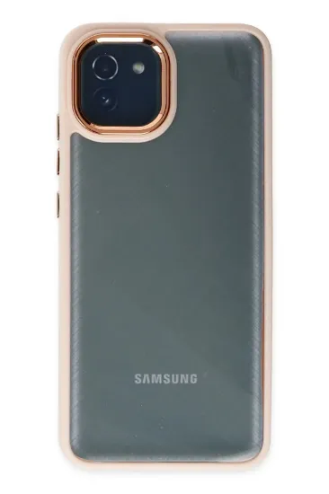 Newface Samsung Galaxy A03 Kılıf Dora Kapak - Pudra resmi