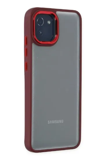 Newface Samsung Galaxy A03 Kılıf Dora Kapak - Kırmızı resmi