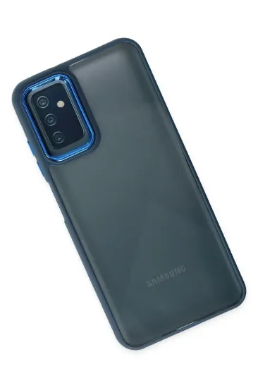 Newface Samsung Galaxy M13 Kılıf Dora Kapak - Mavi resmi