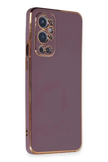 Newface One Plus 9 Pro Kılıf Volet Silikon - Mor resmi