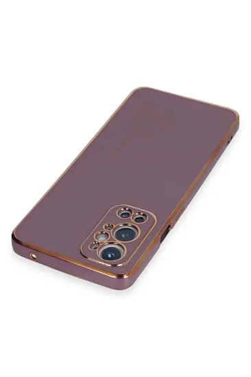 Newface One Plus 9 Pro Kılıf Volet Silikon - Mor resmi