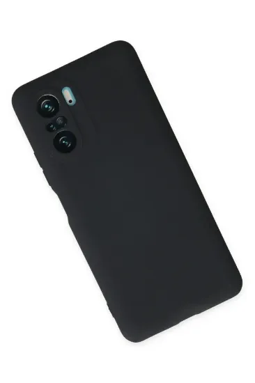 Newface Xiaomi Poco F3 Kılıf Nano içi Kadife Silikon - Lacivert resmi