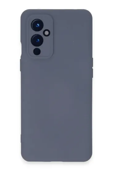 Newface One Plus 9 Kılıf Nano içi Kadife Silikon - Gri resmi
