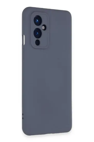 Newface One Plus 9 Kılıf Nano içi Kadife Silikon - Gri resmi