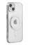 Newface iPhone 14 Plus Kılıf Magneticsafe Lazer Silikon - Gümüş resmi