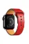 Newface Apple Watch 38mm KR415 Luaz Deri Kordon - Kırmızı resmi