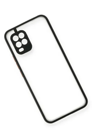 Newface Xiaomi Mi 10 Lite Kılıf Montreal Silikon Kapak - Siyah resmi