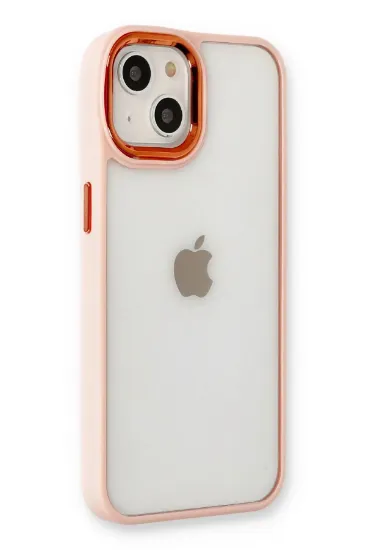 Newface iPhone 14 Plus Kılıf Dora Kapak - Pudra resmi