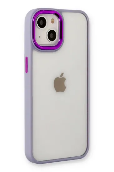 Newface iPhone 14 Plus Kılıf Dora Kapak - Lila resmi