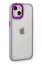 Newface iPhone 14 Plus Kılıf Dora Kapak - Lila resmi