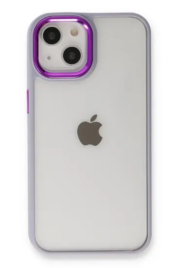 Newface iPhone 14 Plus Kılıf Dora Kapak - Lila resmi