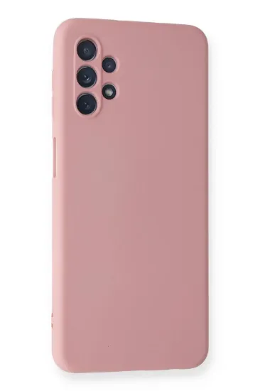 Newface Samsung Galaxy A32 5G Kılıf Nano içi Kadife Silikon - Pembe resmi