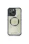 Newface iPhone 12 Pro Kılıf Prag Magneticsafe Kapak - Lacivert resmi