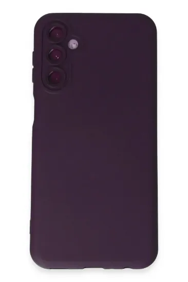 Newface Samsung Galaxy M14 5G Kılıf Nano içi Kadife Silikon - Mor resmi