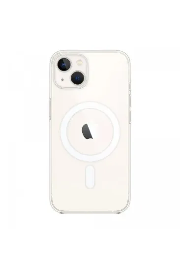 Newface iPhone 13 Kılıf Magneticsafe Şeffaf Silikon - Şeffaf resmi