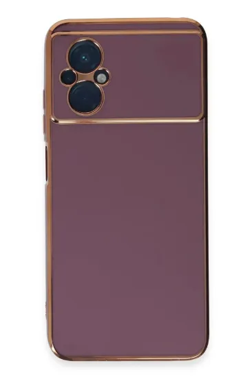 Newface Xiaomi Poco M5 Kılıf Volet Silikon - Mor resmi