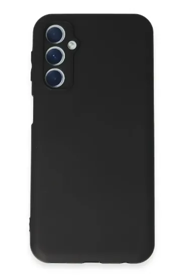 Newface Samsung Galaxy M34 5G Kılıf First Silikon - Siyah resmi