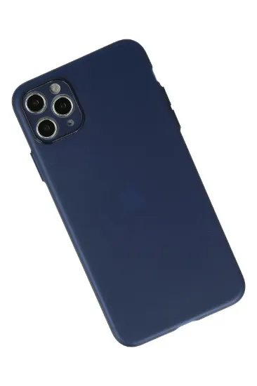 Newface iPhone 11 Pro Max Kılıf Puma Silikon - Mavi resmi