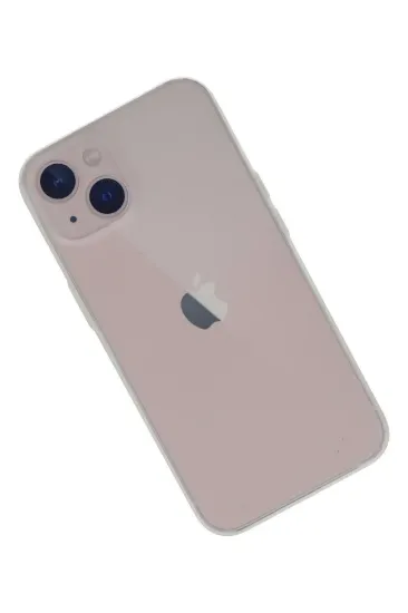 Newface iPhone 13 Mini Kılıf PP Ultra İnce Kapak - Beyaz resmi